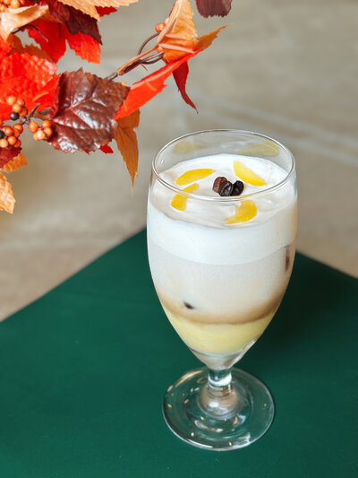 カルーアミルク風マロン&アーモンドミルクラッテ