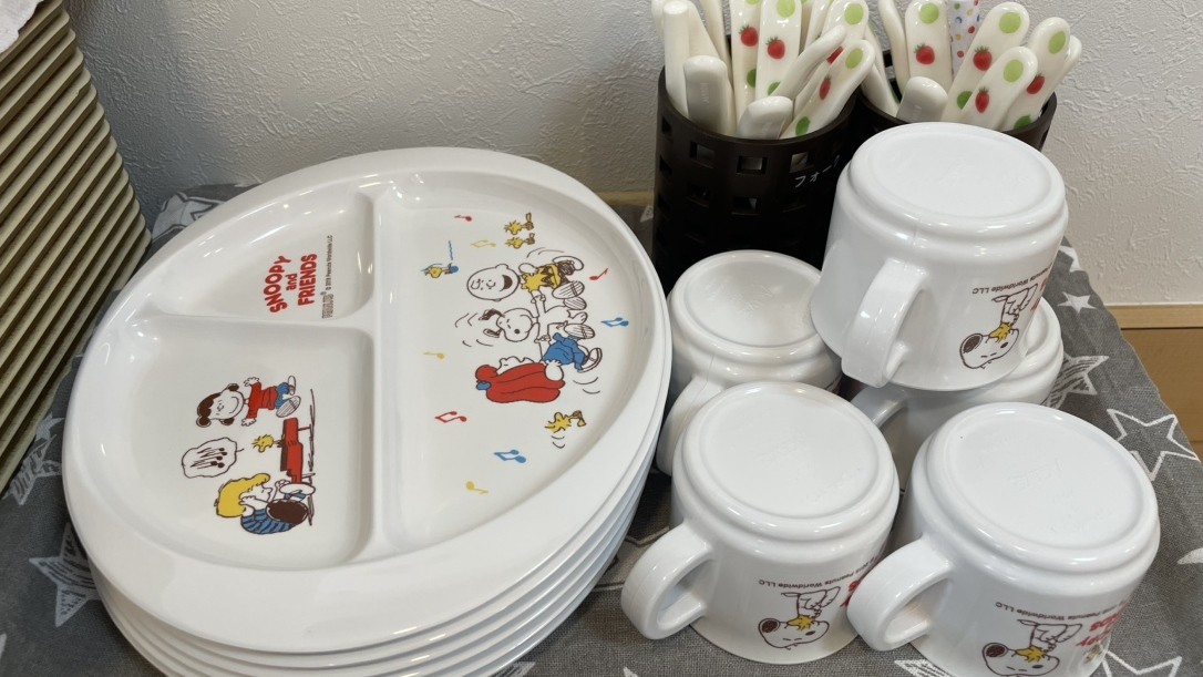 お子様用のお皿もご用意しております♪