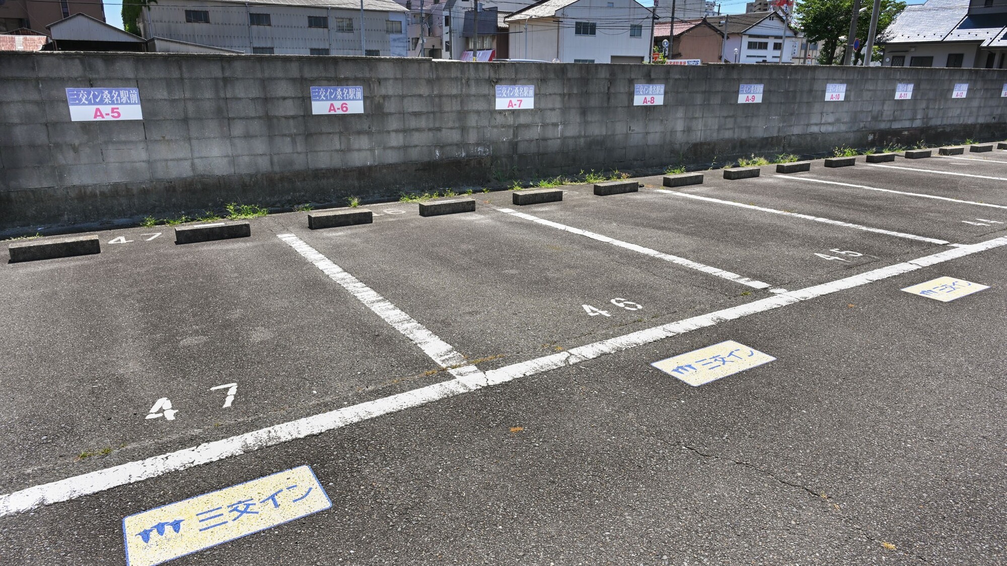 18台分の駐車場を確保しております