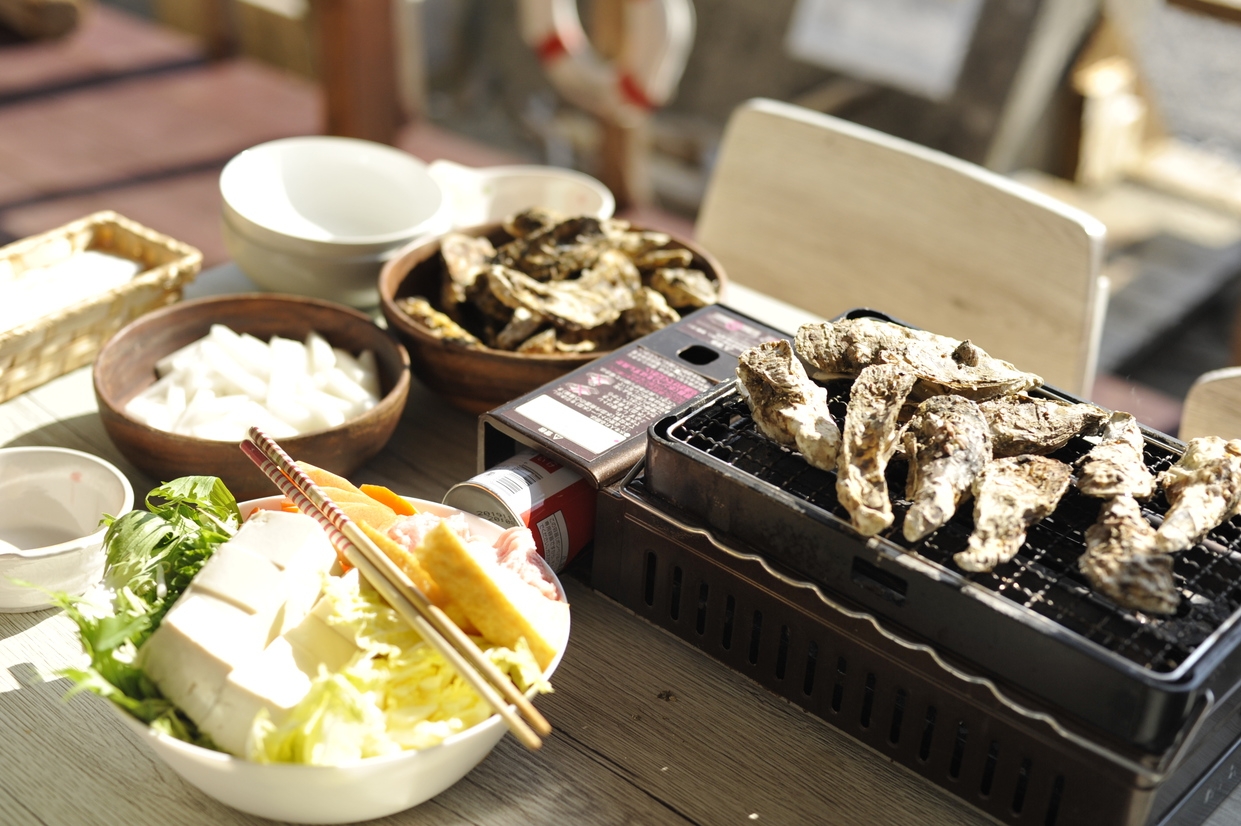【一押し贅沢プラン】牡蠣＆ BBQ食べ放題プラン飲み放題付き【期間限定】MARINE-Q牡蠣小屋