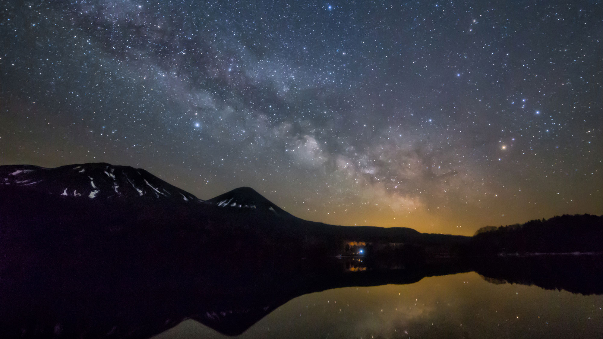 オンネトーの星空