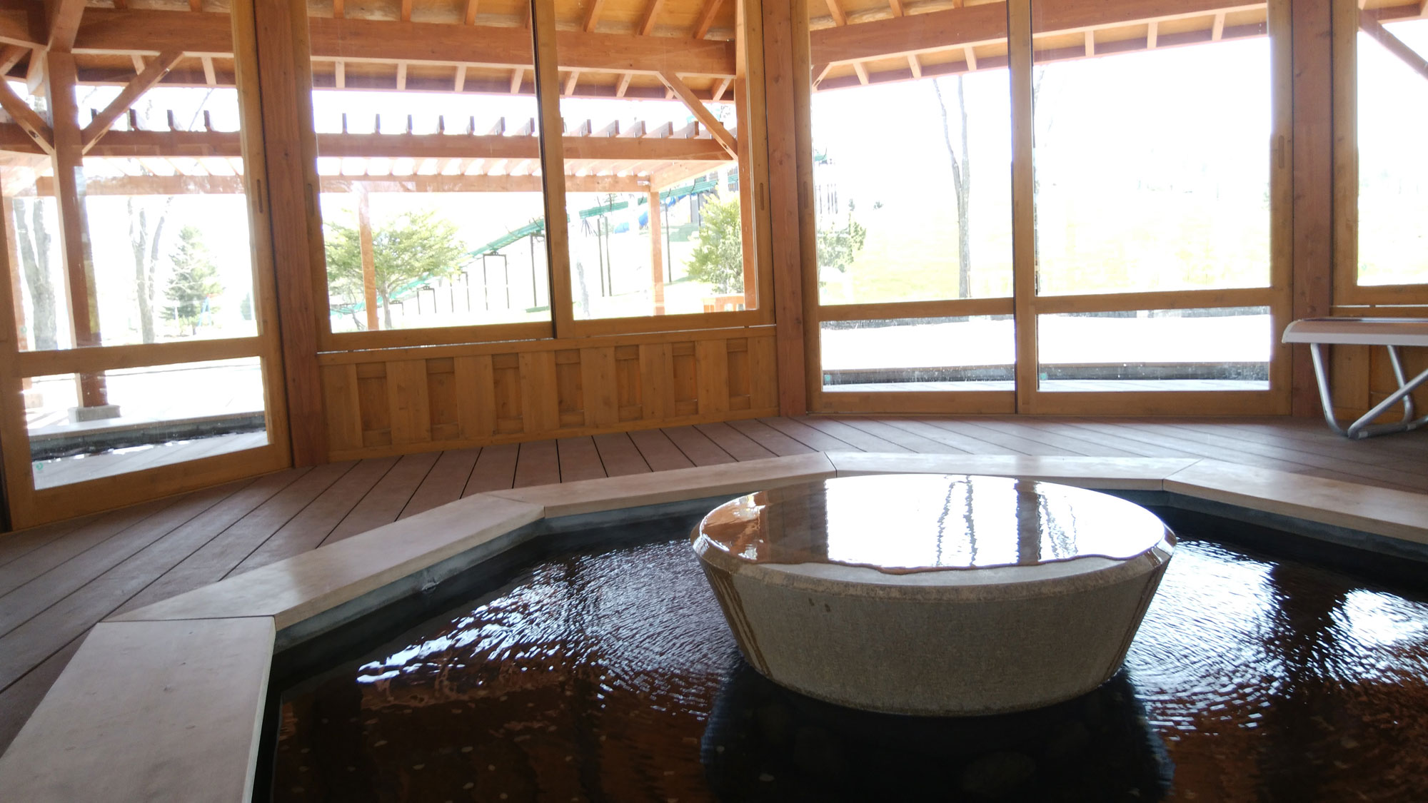 里見が丘公園足湯