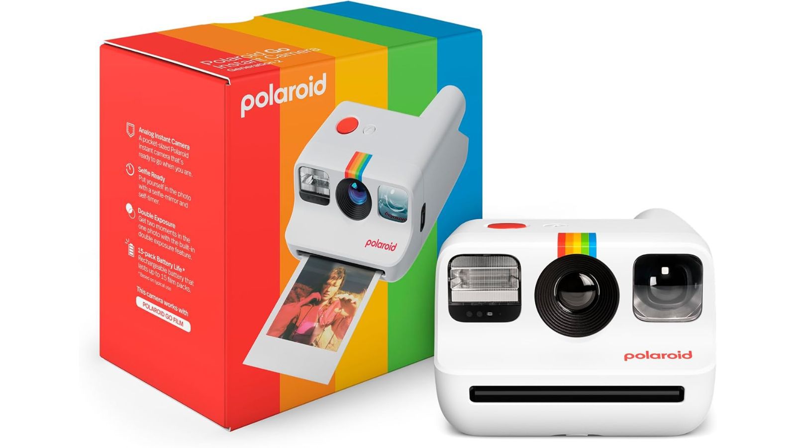 思い出をその場で撮って残せるインスタントカメラ「Polaroid Now - Keith Harin