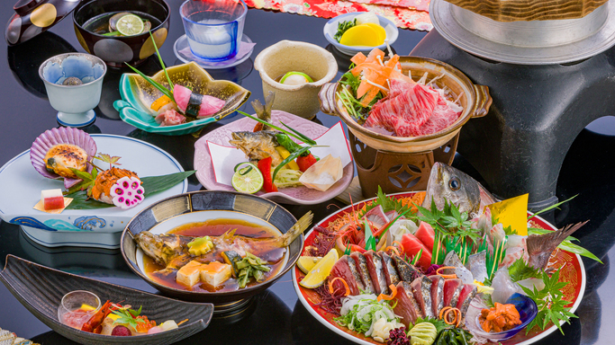 【特選皿鉢風会席】匠の技と旬の食材を贅沢に食す【特選プラン／食事処】【こじゃんと旨いプラン】