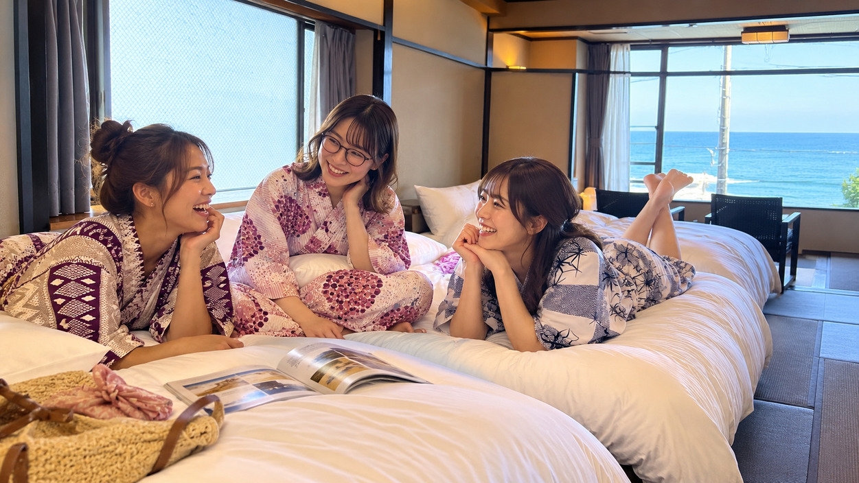 【楽天ポイント平日5倍・週末＆休日3倍！】女性2名以上限定！女子会プラン