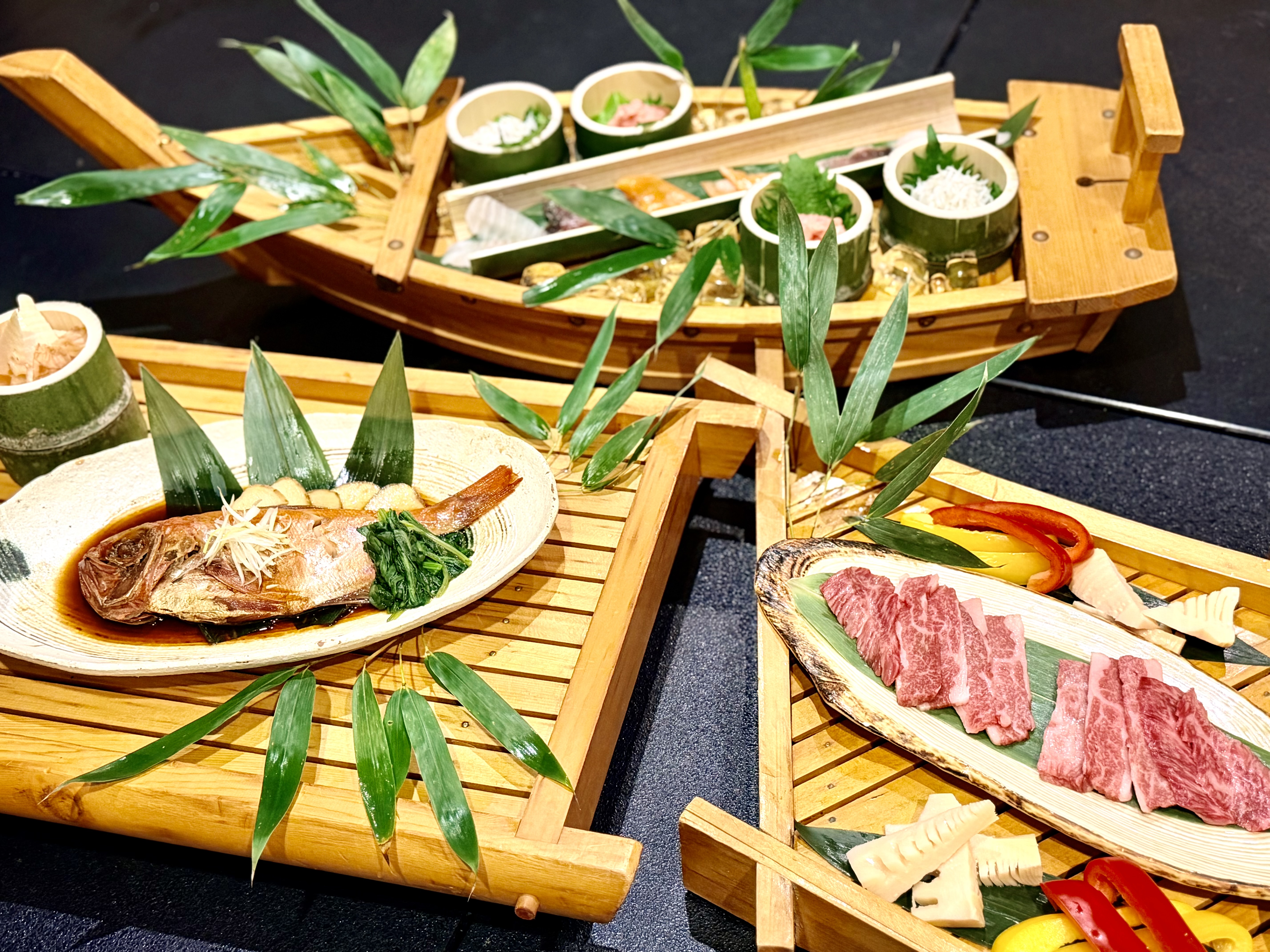 夕食　
