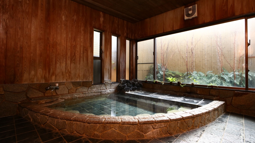 ◇お風呂◇～リウマチや冷え性等に効く木賀温泉を、ご堪能下さいませ♪