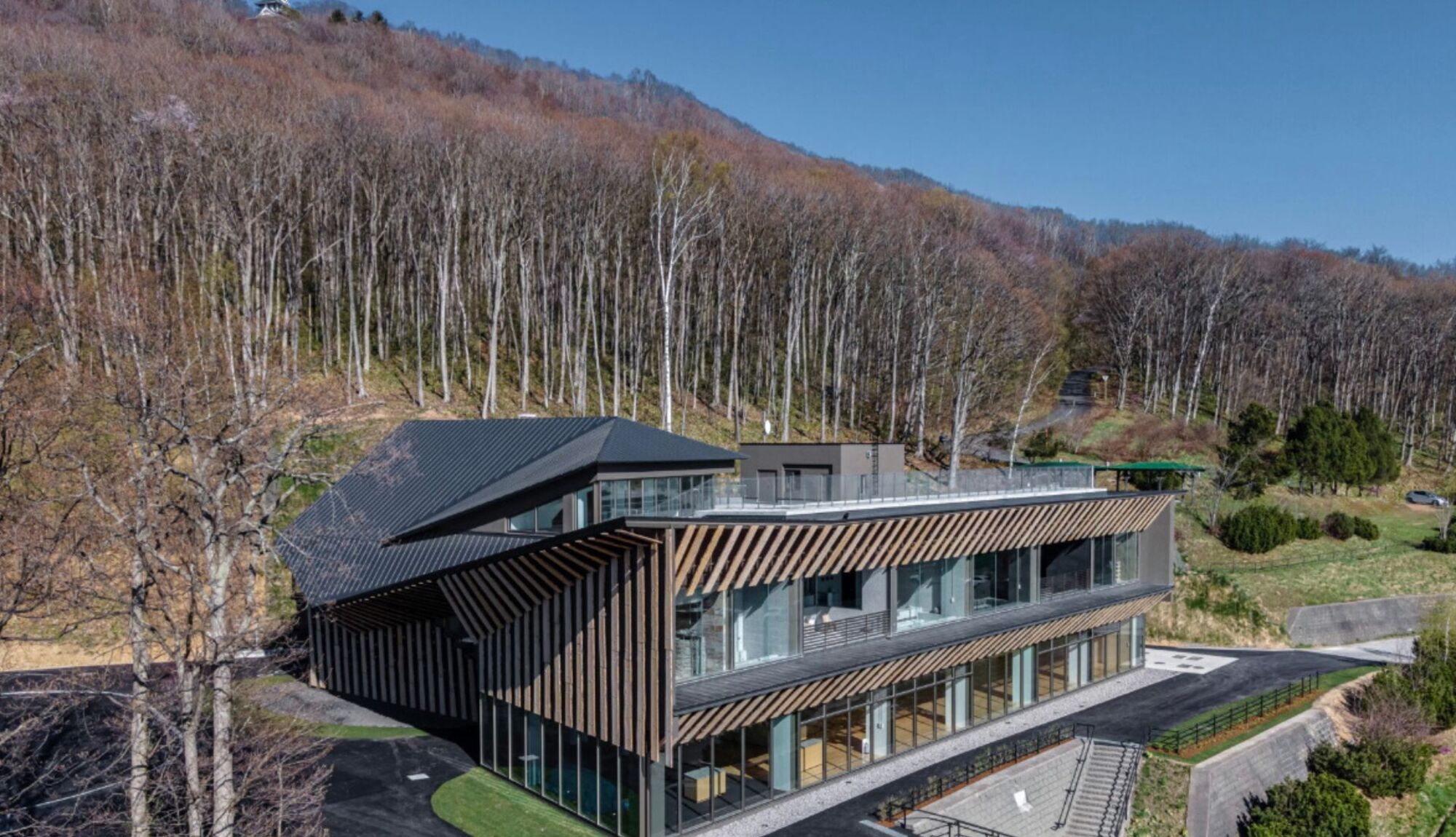 キトウシの森にある温泉複合施設「きとろん」サウナも人気です！