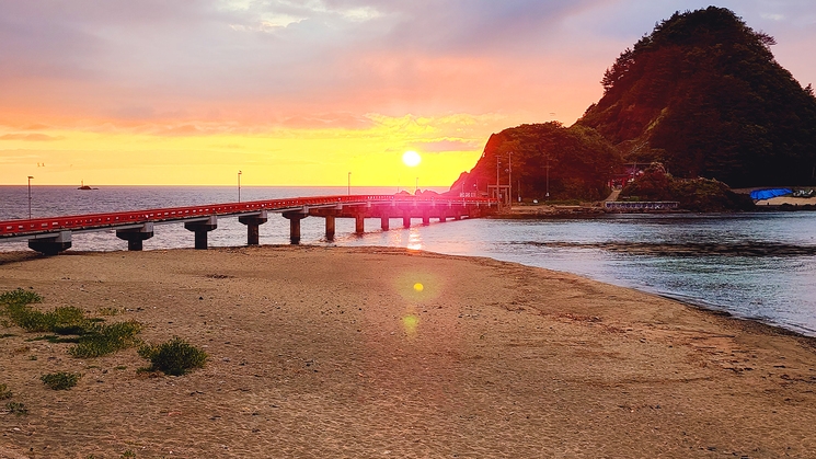 ＜夏季限定＞【素泊まり】海水浴場から徒歩１分！由良温泉をとことん堪能♪※アメニティはつきません