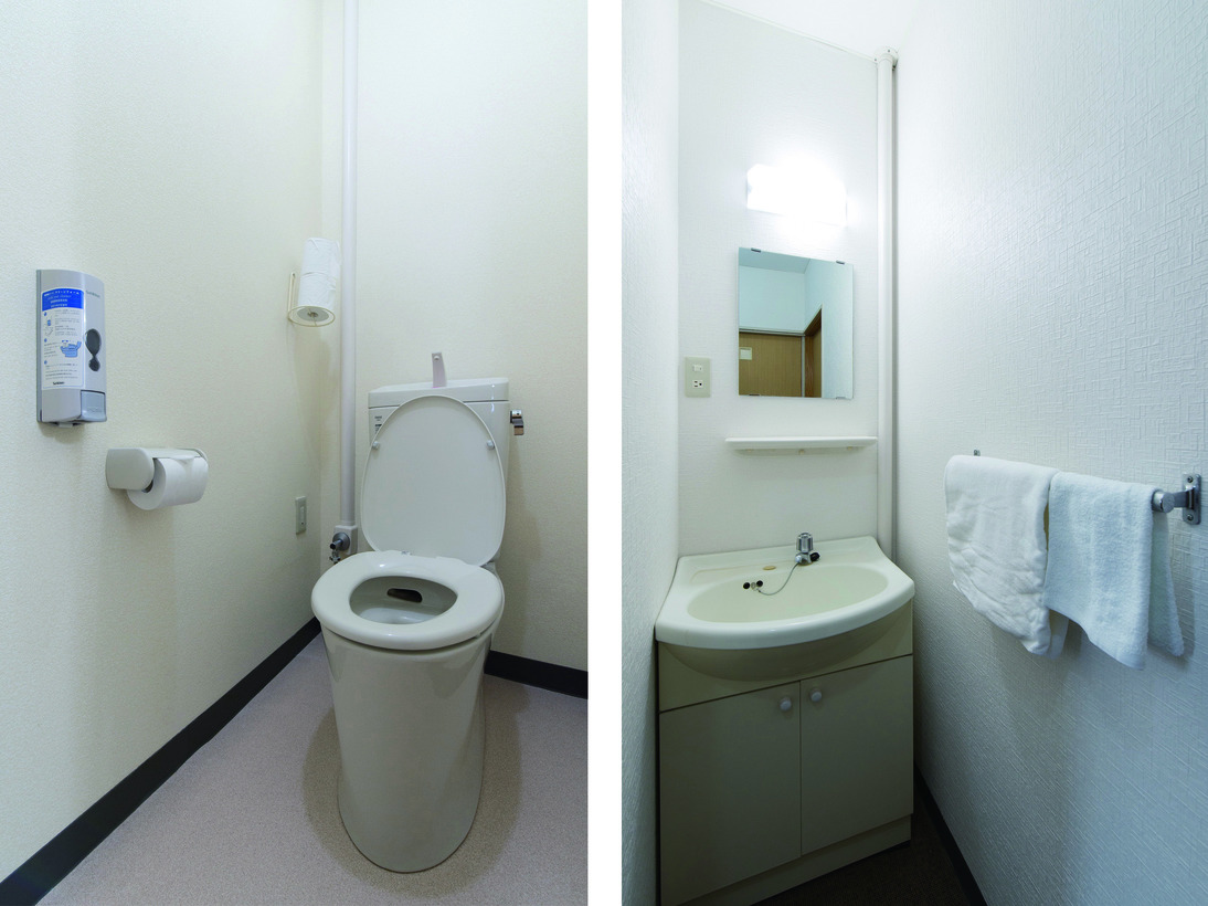 和室６畳１～３人部屋（共同シャワー・トイレ付）トイレ