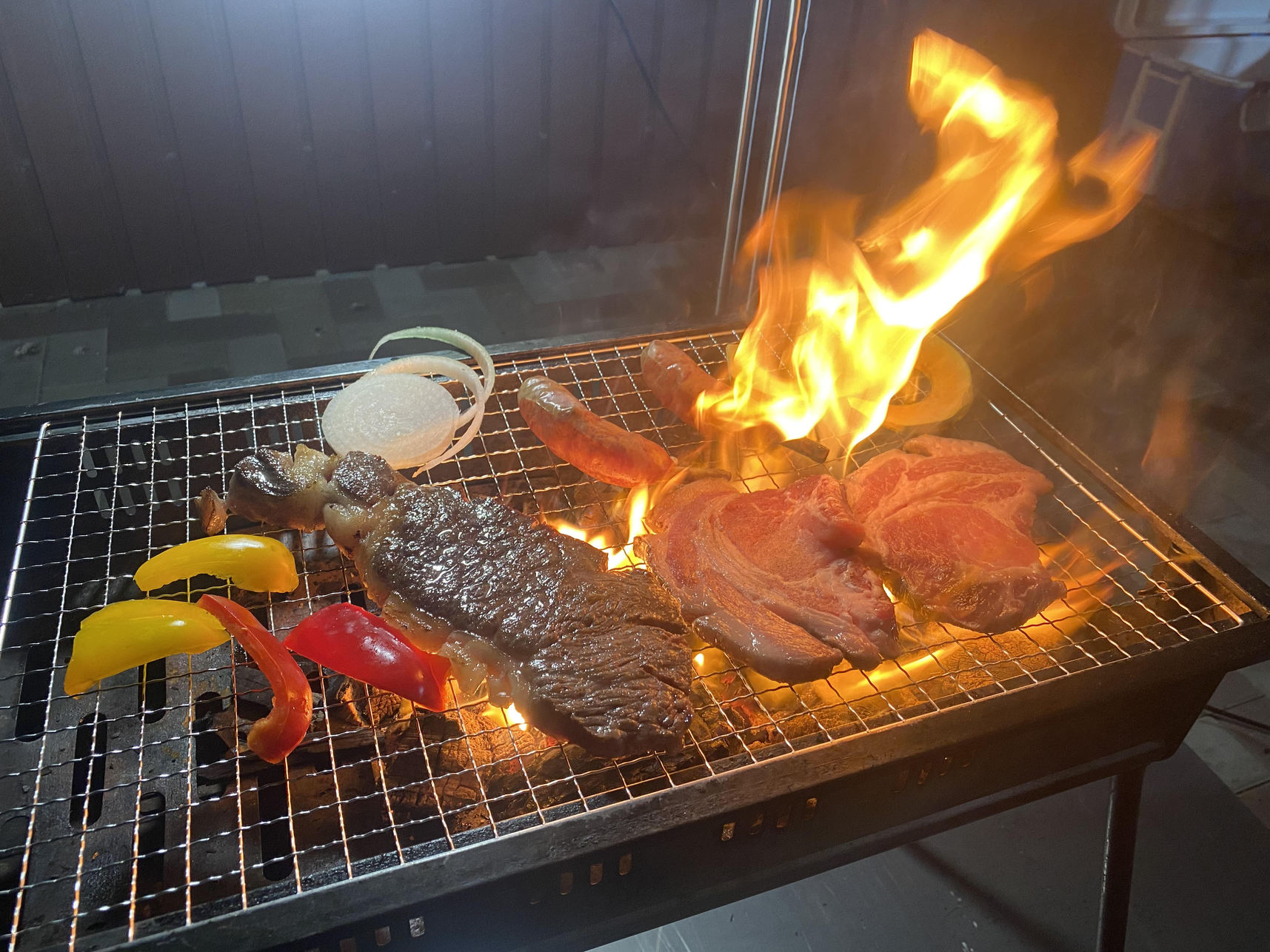 こだわりBBQセット付宿泊プラン　予約時確認事項あり