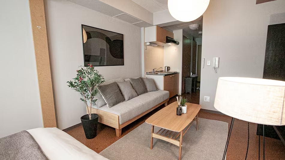 【一泊素泊まり】 観光地へ歩いてアクセス｜静かなエリアに滞在