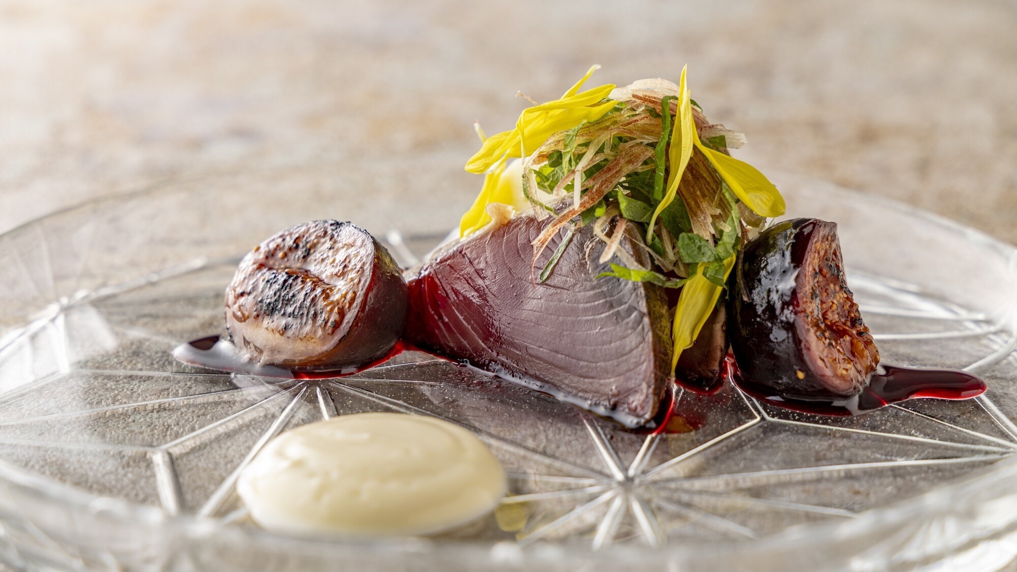 【2食付】さき楽30日前までお得！薪グリル厳選ビーフ×地魚シグネチャーコースディナーと朝食ビュッフェ