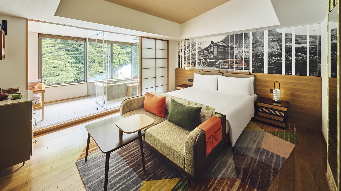 デラックスキング ヒルサイド温泉風呂付