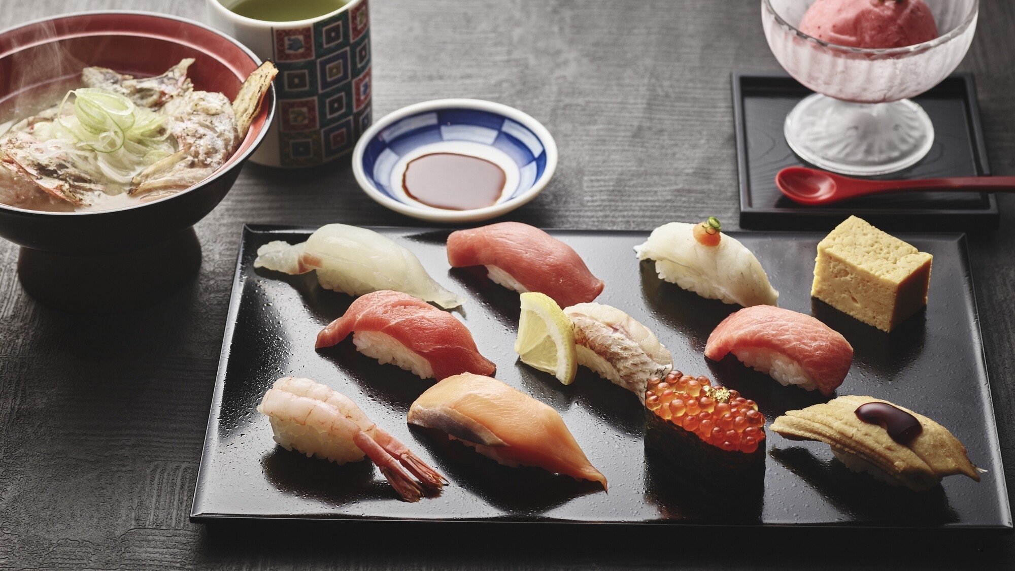 【3食付】金沢まいもん寿司でのご夕食と、ホテルで愉しむ朝食ビュッフェ＆バーガーセットランチ