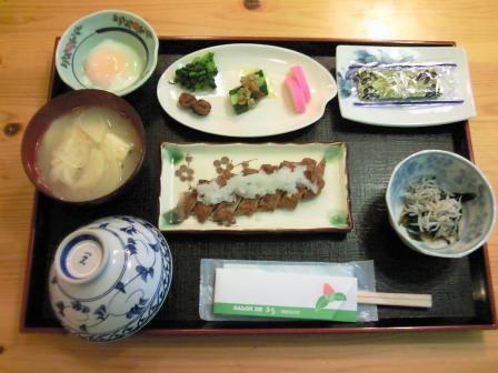 宇和島名産じゃこ天or焼き魚チョイス朝食付きプラン