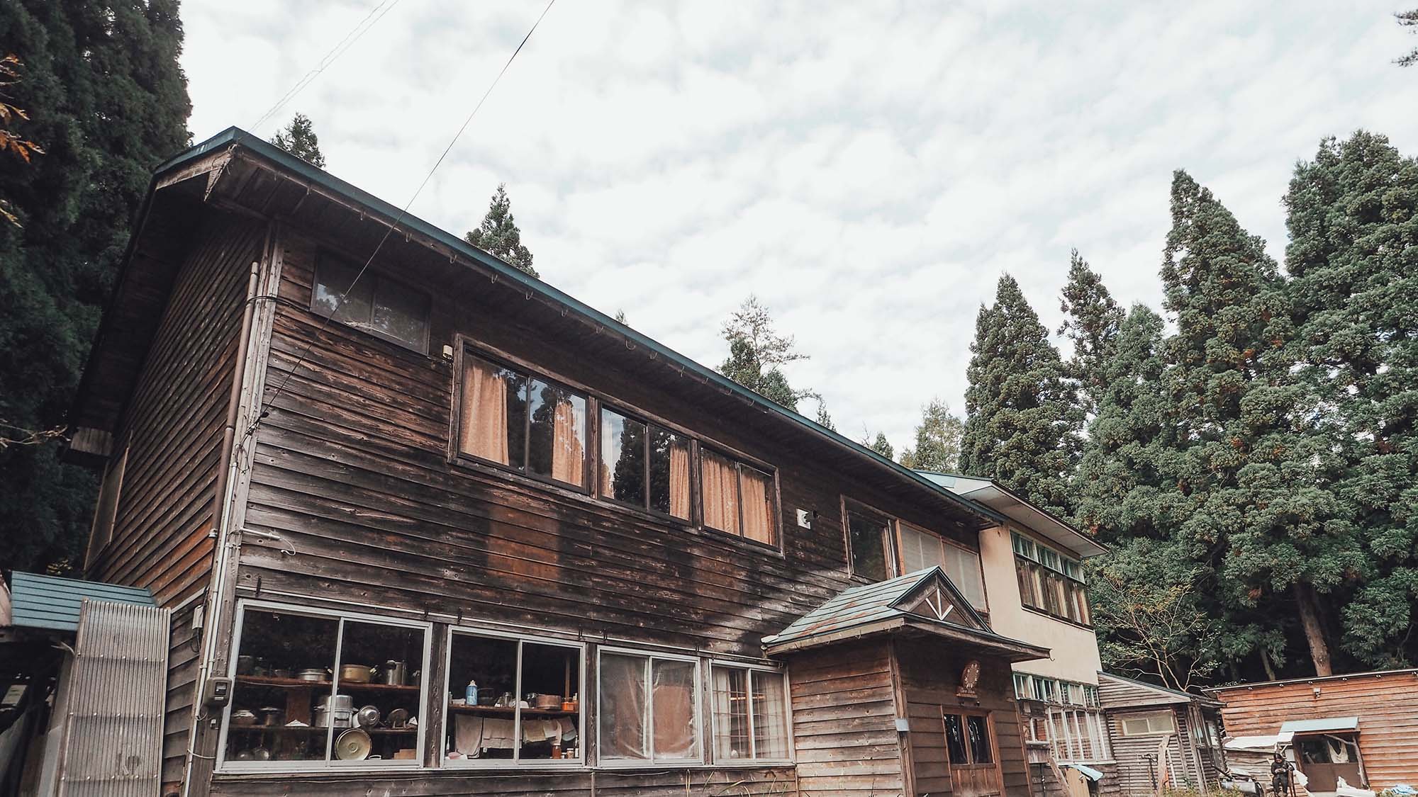 ・クラシカルな趣のある母屋です。