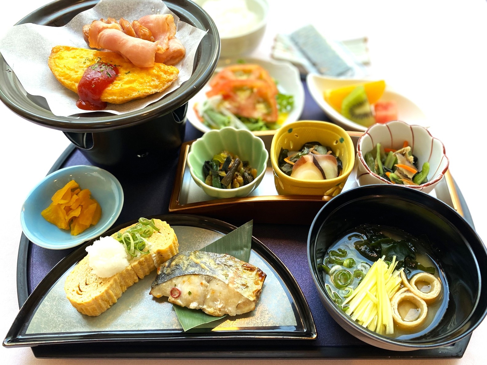 ≪岡山駅徒歩８分≫≪イオンモール目の前≫≪平面駐車場無料!!≫★朝食付プラン★【和定食】