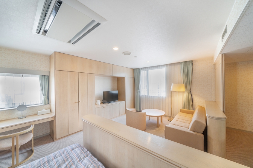 デラックスツイン★ゆったり５０平米★セパレートバス・トイレ付