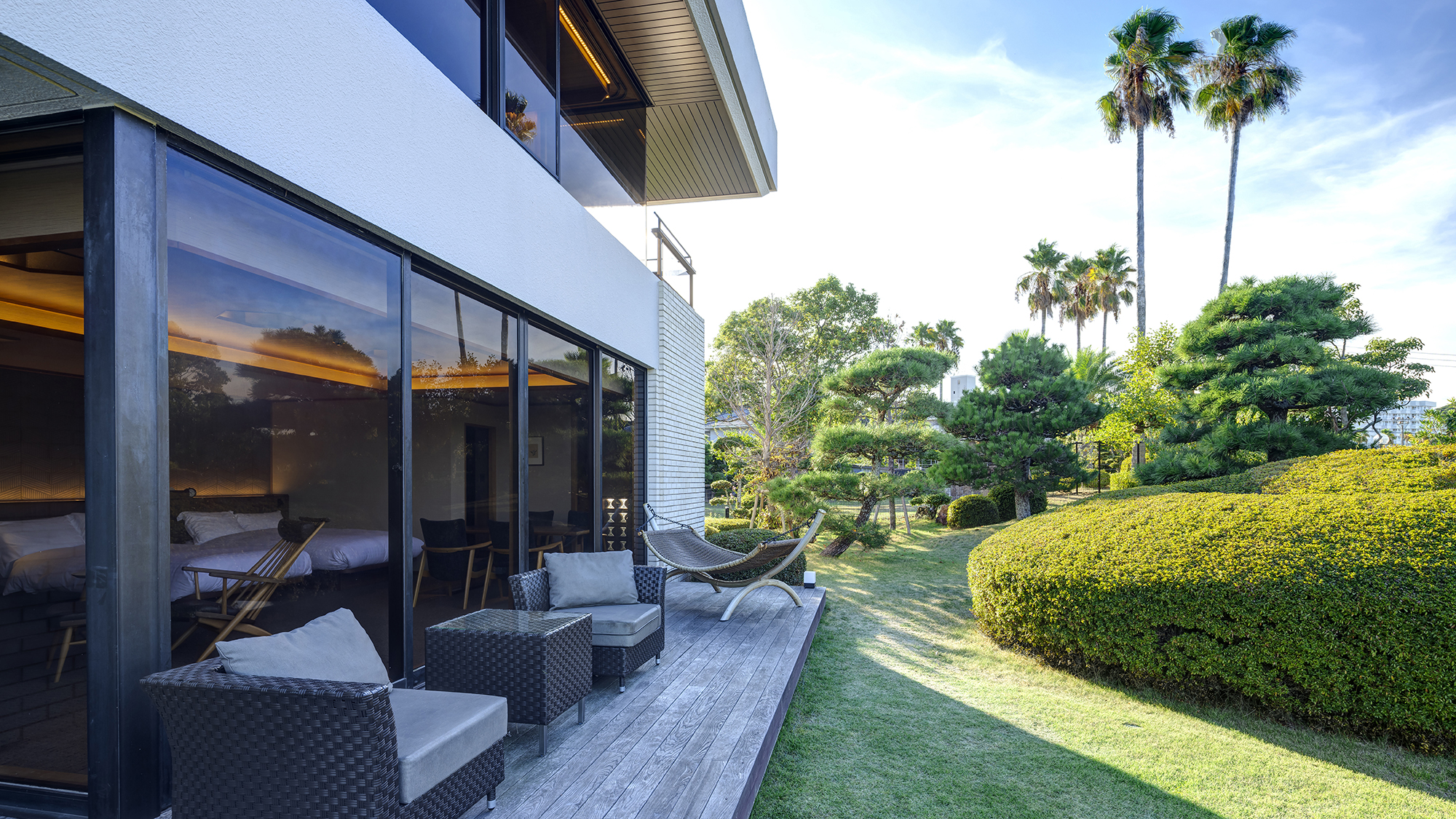 【ガーデンヴィラ】専有露天風呂付ツインA