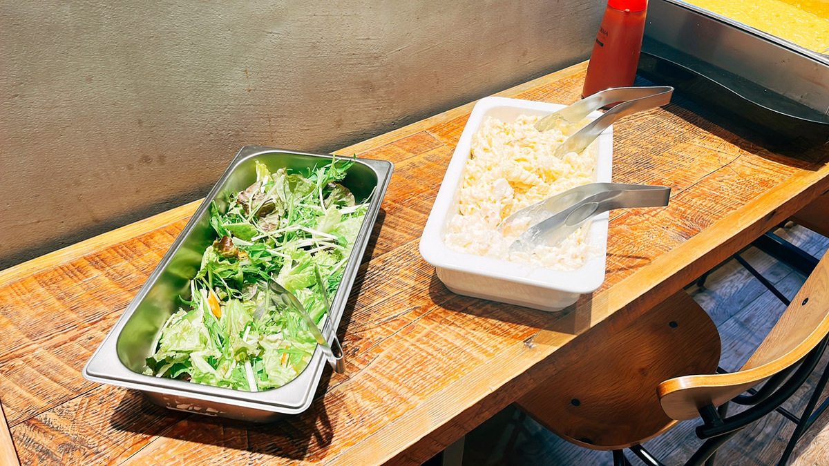 ■朝食ビュッフェ（サラダ）