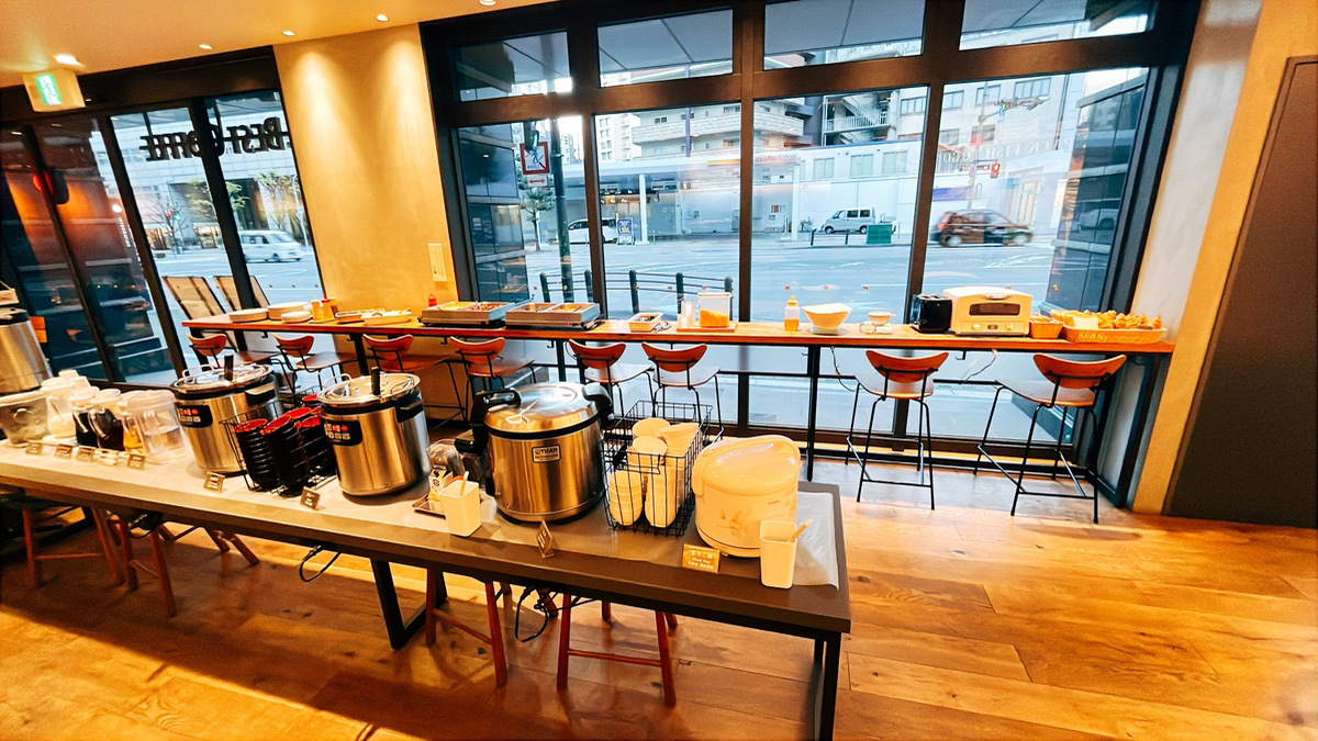 ■朝食ビュッフェ（メニューは不定期で変更になります）