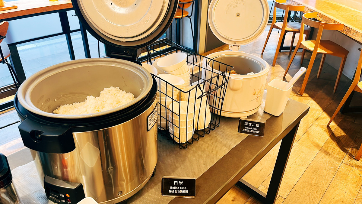 ■朝食ビュッフェ（混ぜごはんもあります♪）