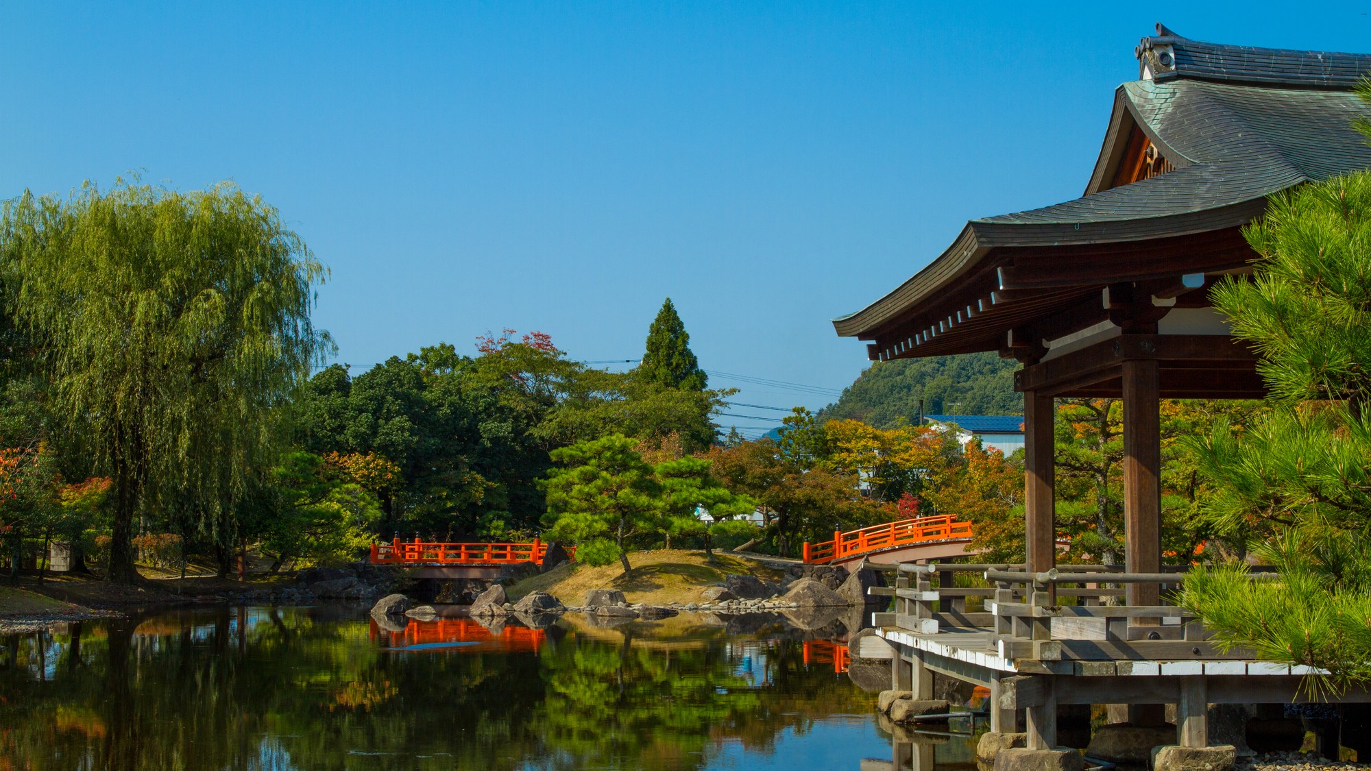 【紫式部公園】当館から車で6分
