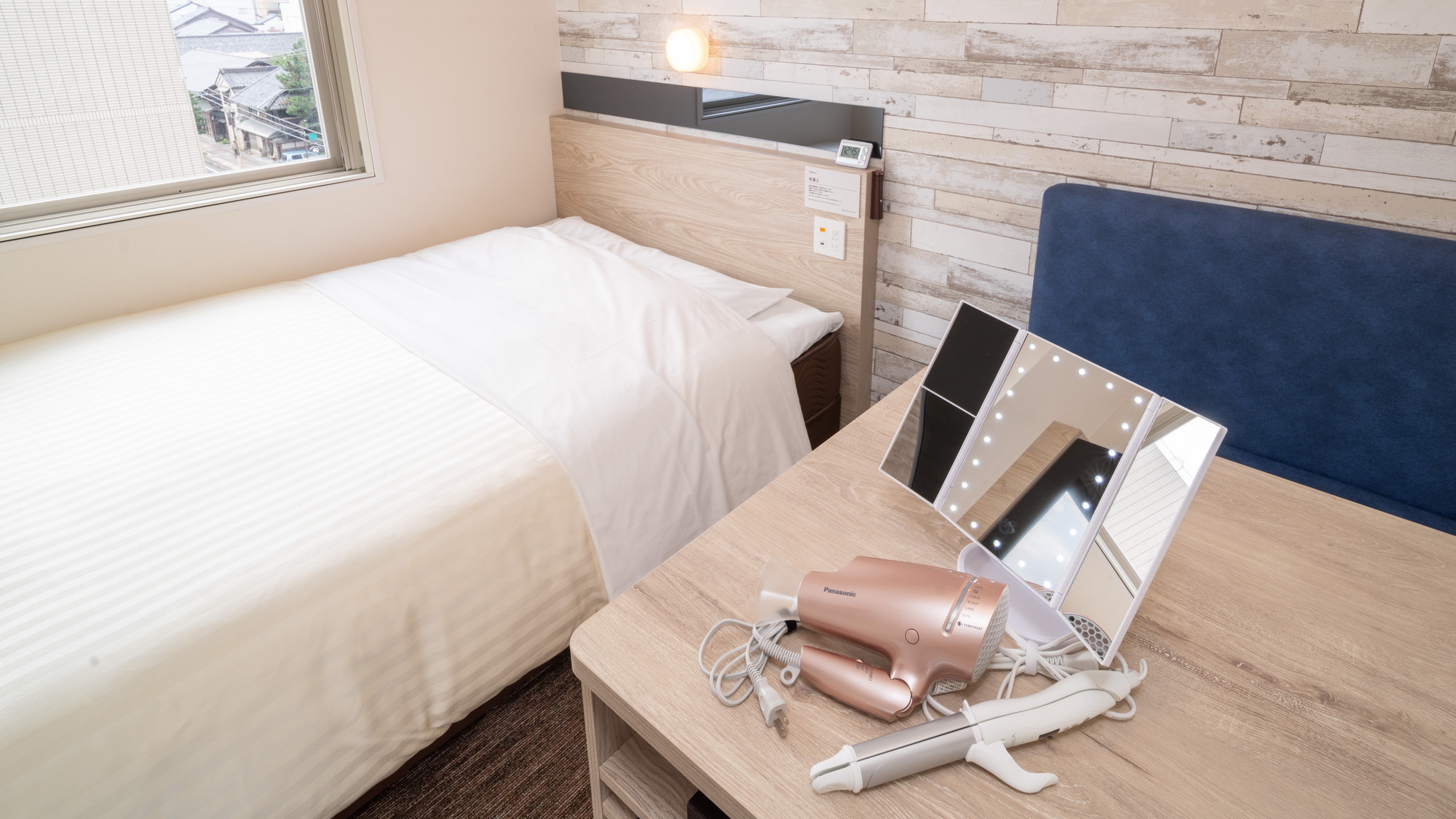 女性限定のお部屋,ベッドサイズ150㎝幅