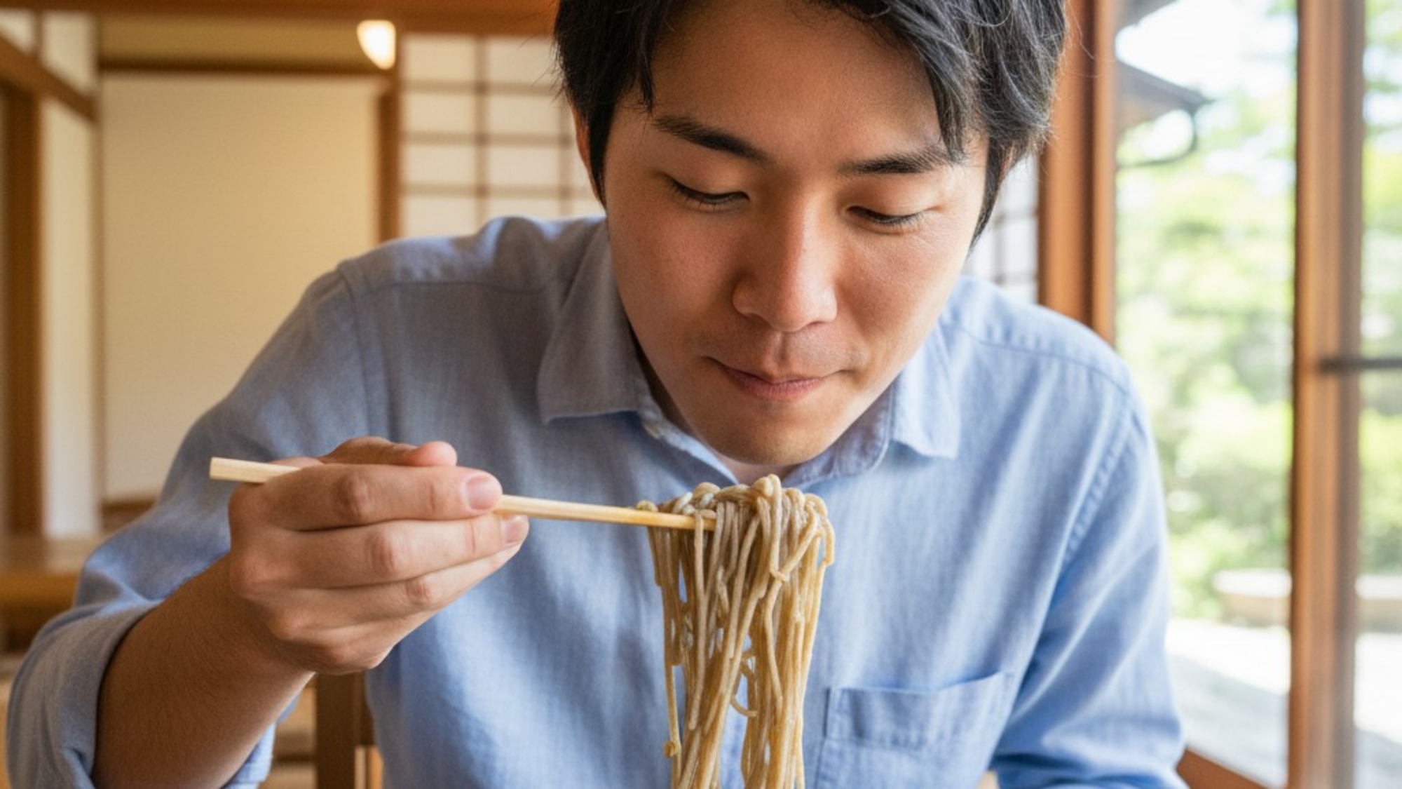 越前そば！ホテルの近くのお店でお召し上がりいただけます。