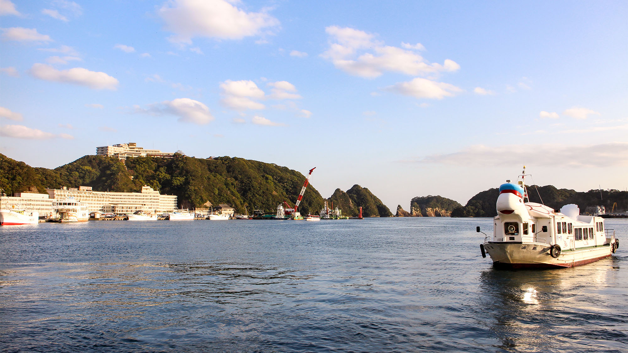 ・【周辺】近海でとれた生まぐろが水揚げされ、市場内に並べられます