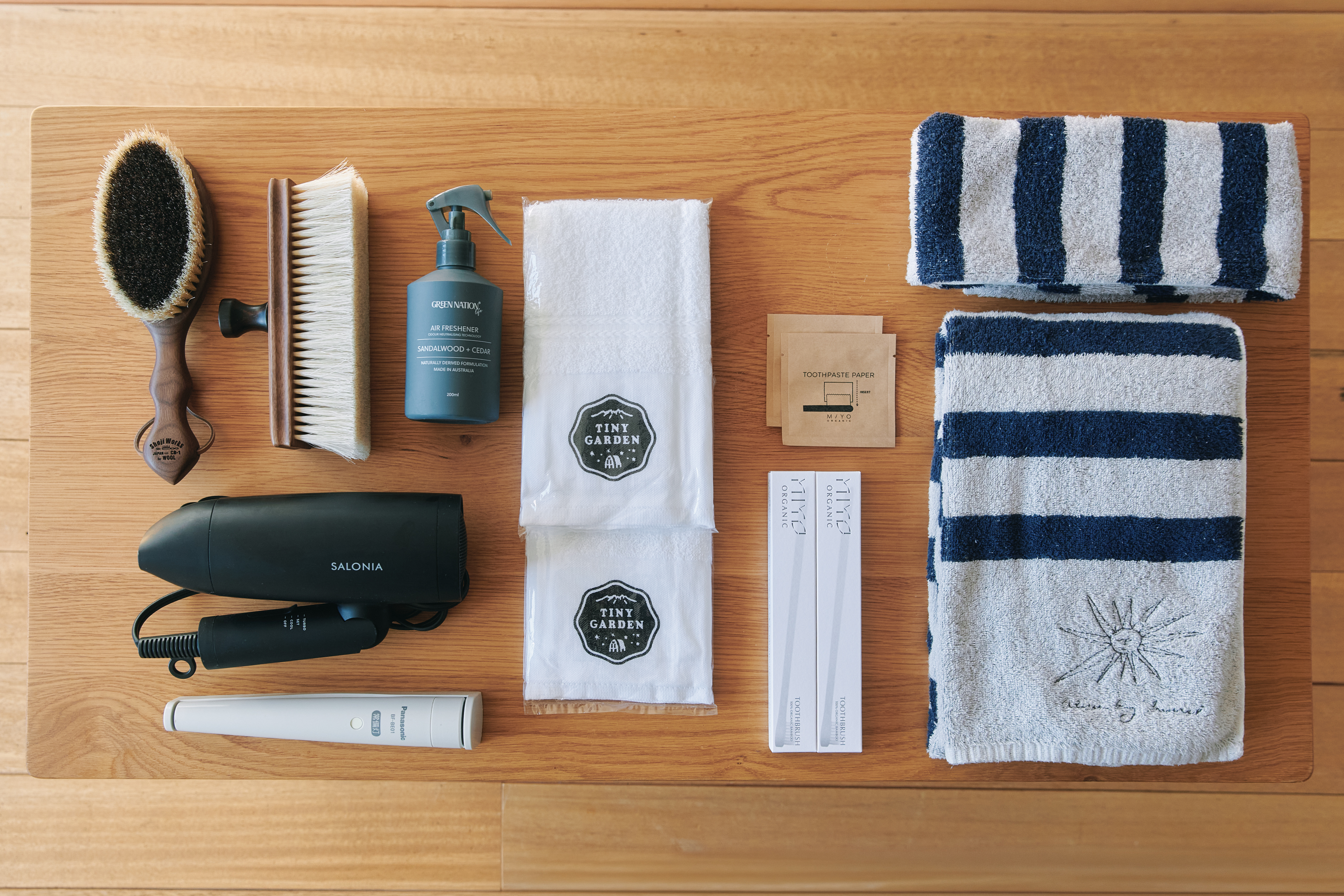 〈ロッジ全部屋〉アメニティ