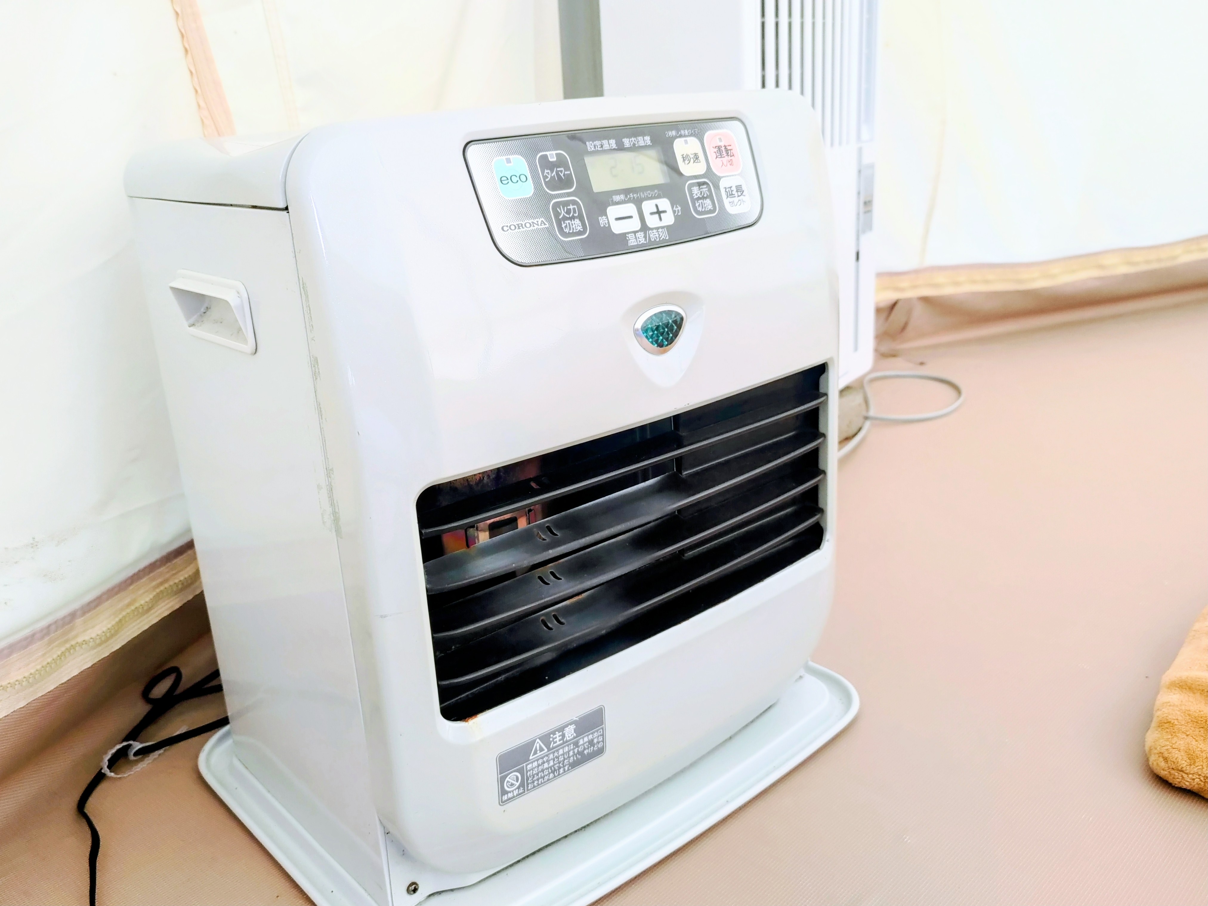 石油ファンヒーター