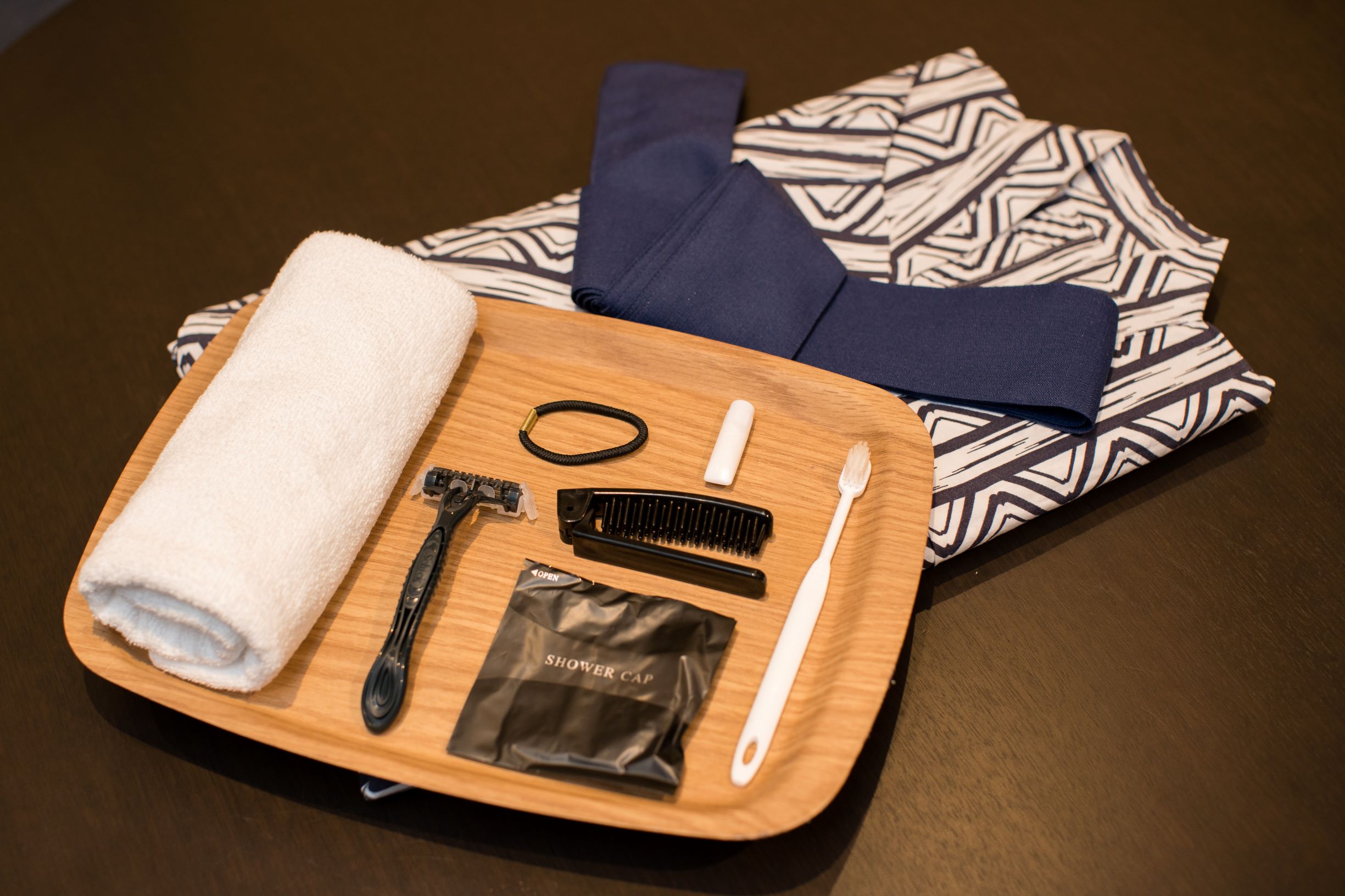 フロントでお渡し可能なアメニティ