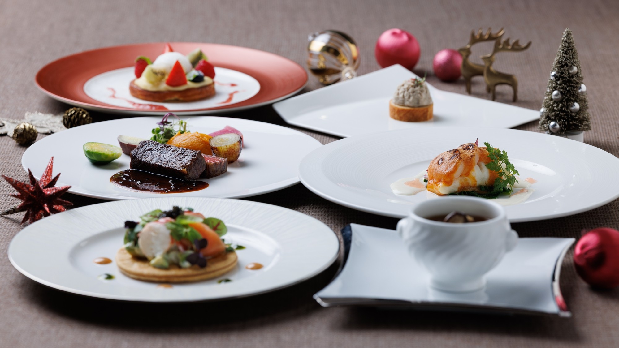 【クリスマス2025】浅草ビューホテルフレンチディナーコース付プラン＜夕・朝食付＞