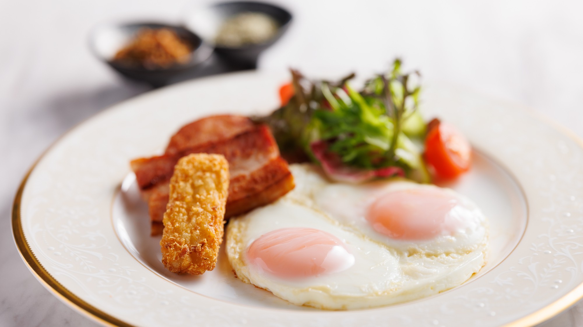 朝食メインプレート　一例