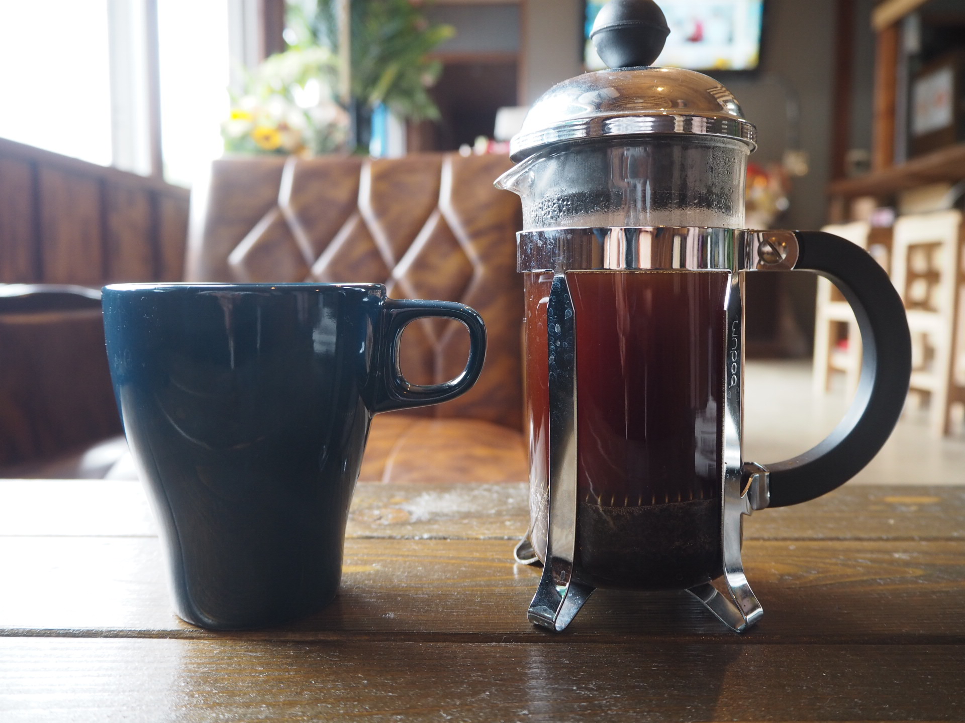 弁天池の水を使ったこだわりコーヒー¥300