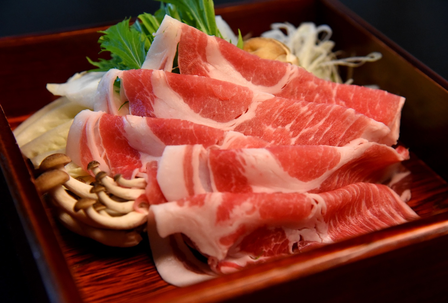 平日限定プラン！ 麓山高原豚のしゃぶしゃぶとハニードリンク付き♪