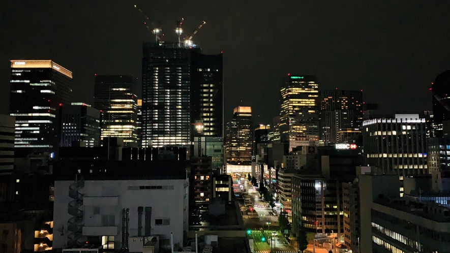 屋上庭園からの夜景