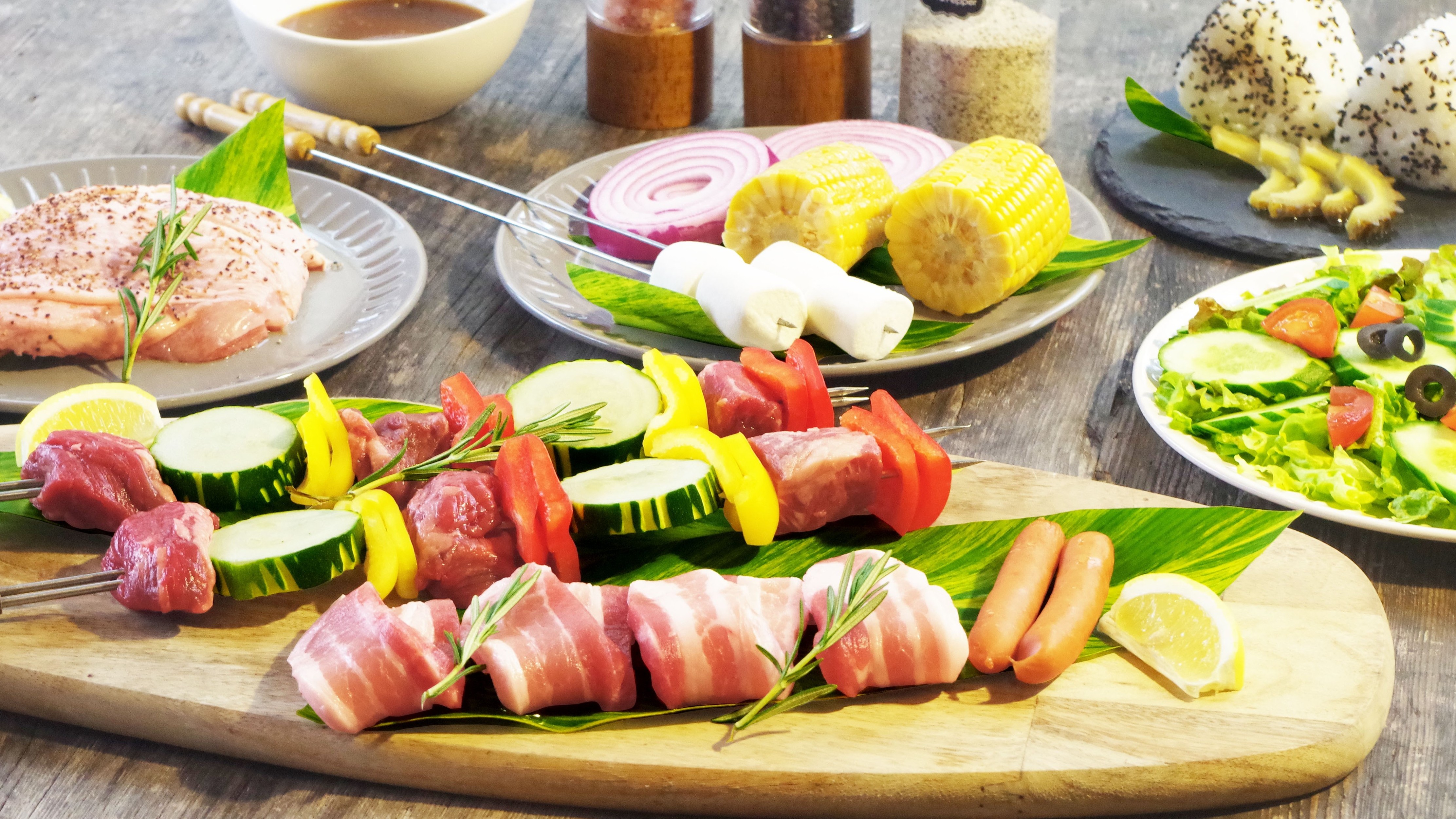 【ご夕食】お部屋のテラスでBBQをお楽しみ頂けます