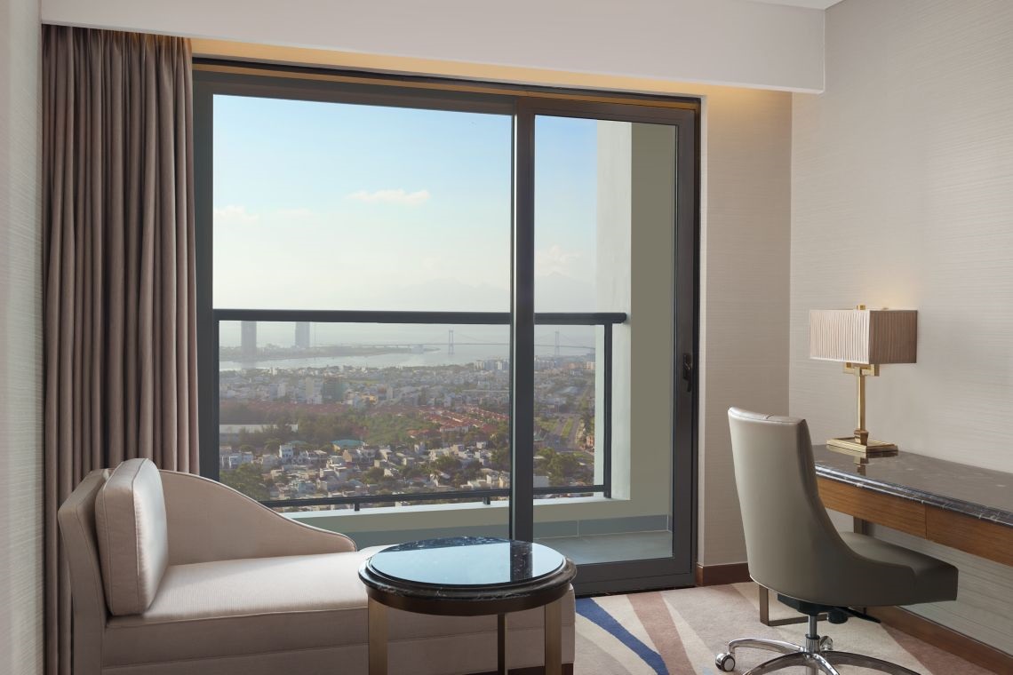 Panoramic Twin Balcony City View