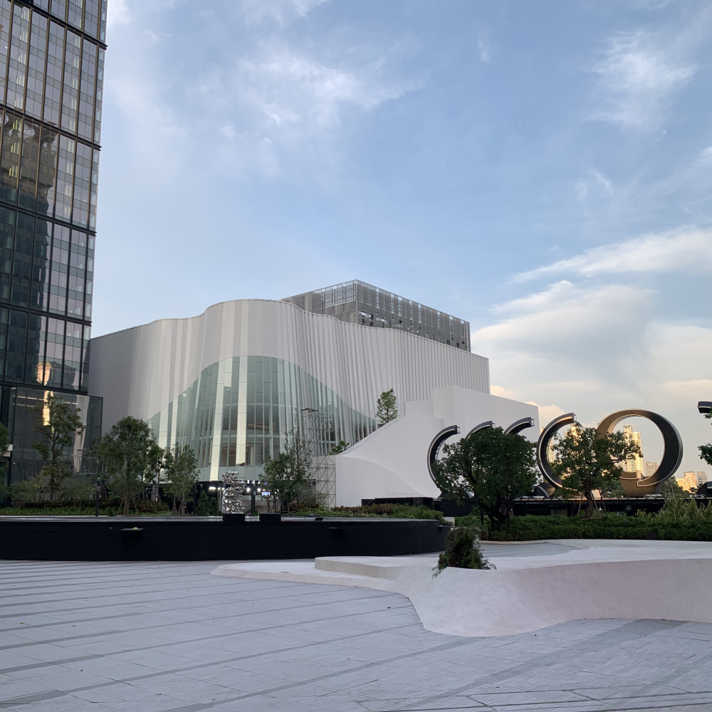 2024年開業の最新複合施設「One Bangkok」内の音楽会場