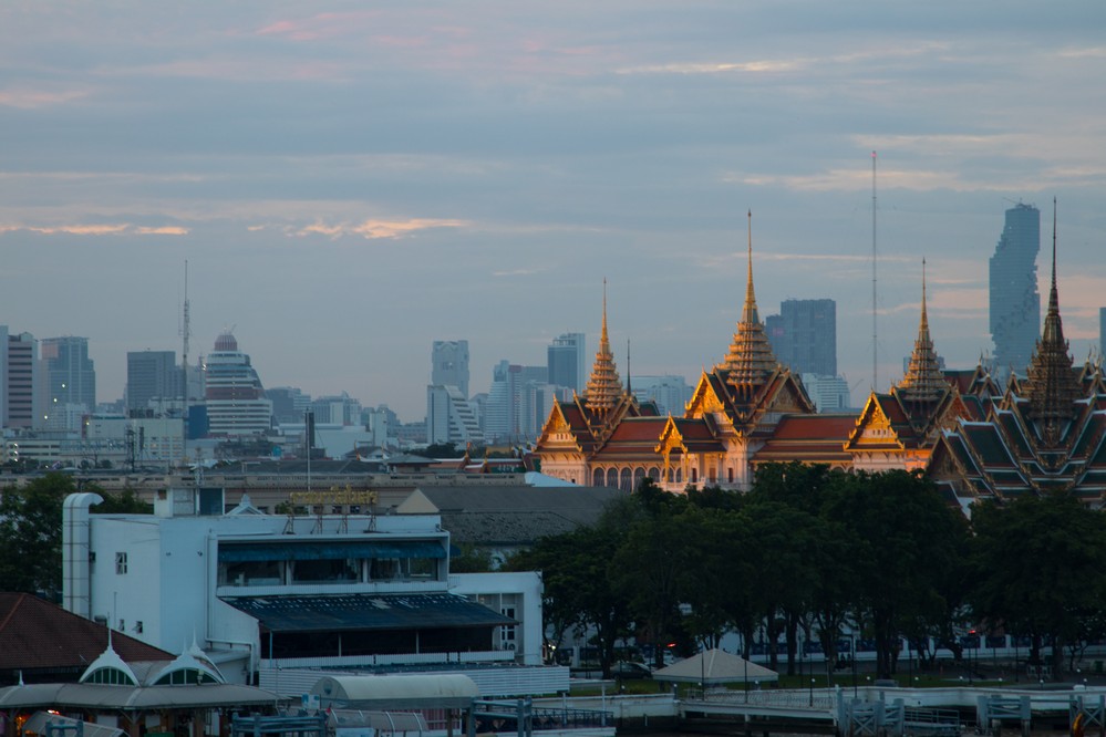 ホテルでリバーサイドの雰囲気