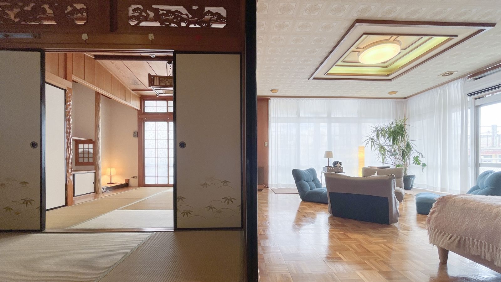 広々スペースにみんなで泊まれる！