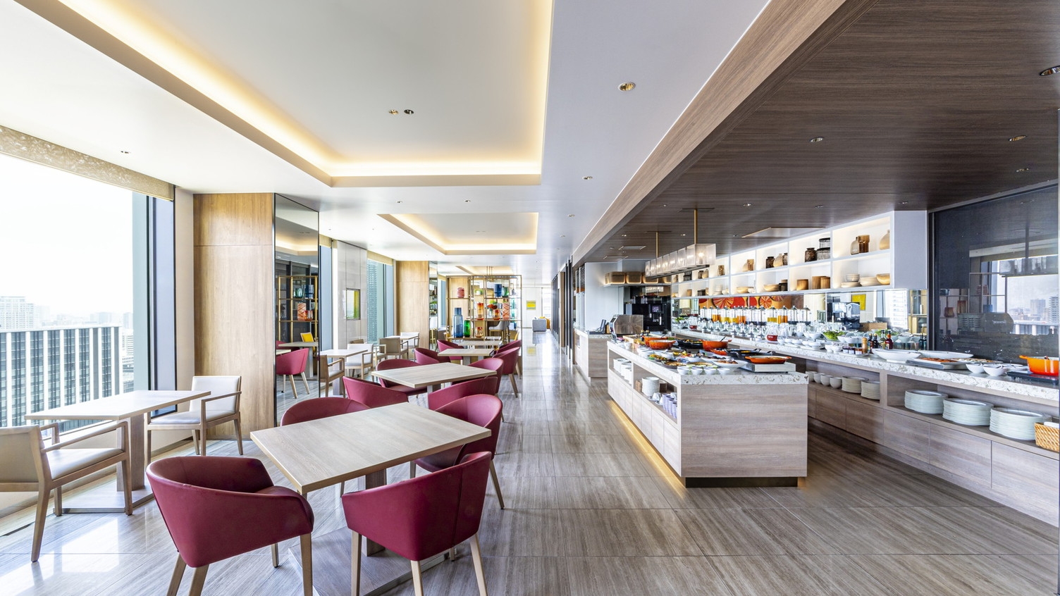 【観光にもビジネスにも！】 25階のエグゼクティブラウンジで大阪滞在を満喫ステイ！（朝食付） 