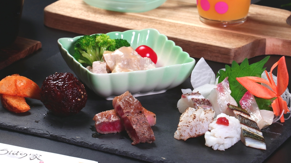 《一棟貸限定特典付》【期間限定6/1〜★鱧付き会席】〜ドラム缶風呂＆トゥクトゥクドライブ付き〜