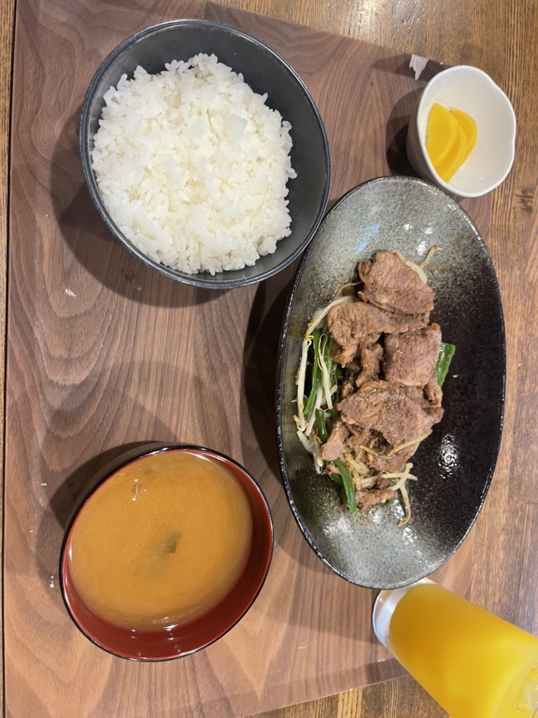 ジンギスカン定食