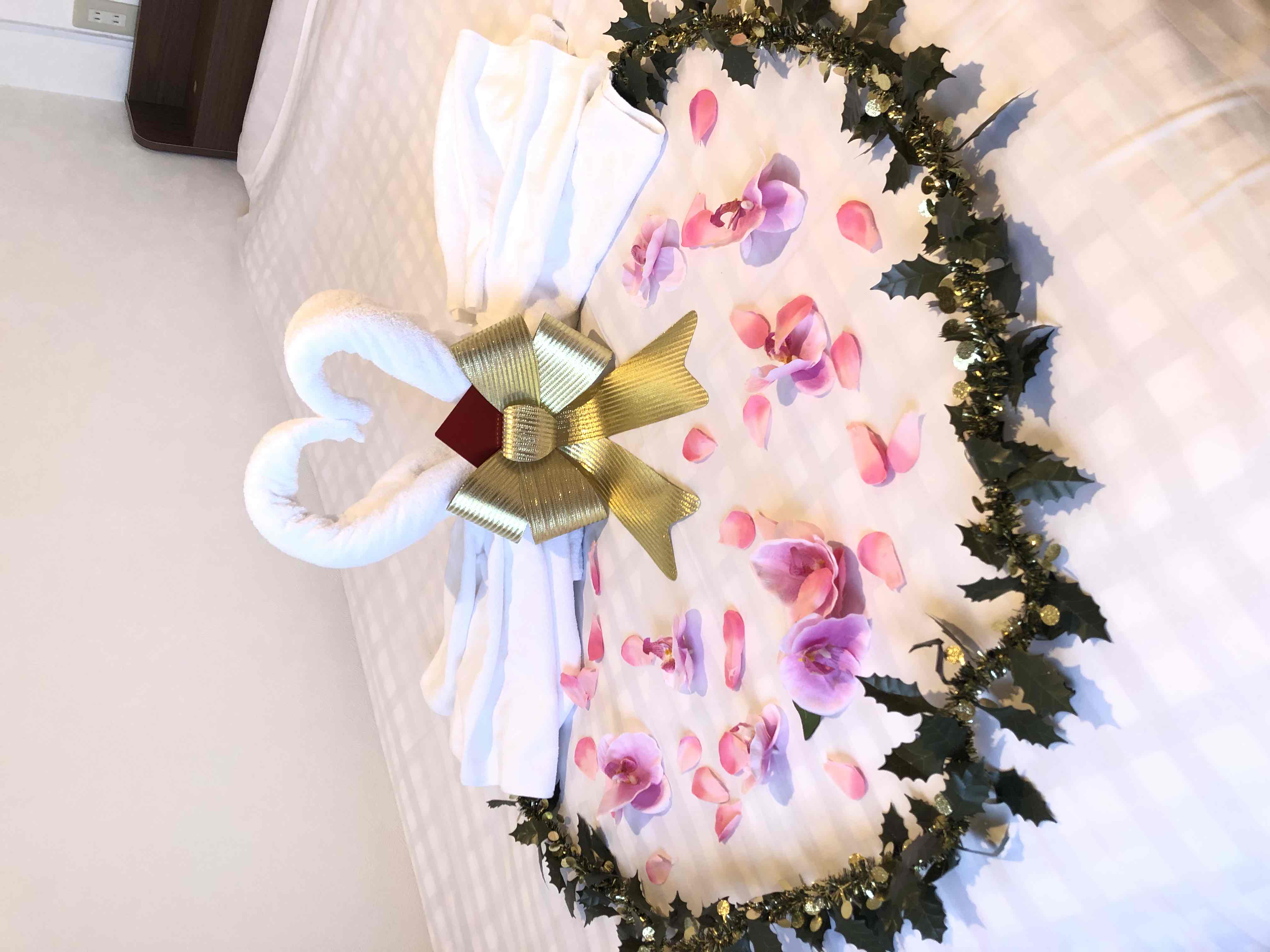 ベッドメイキング