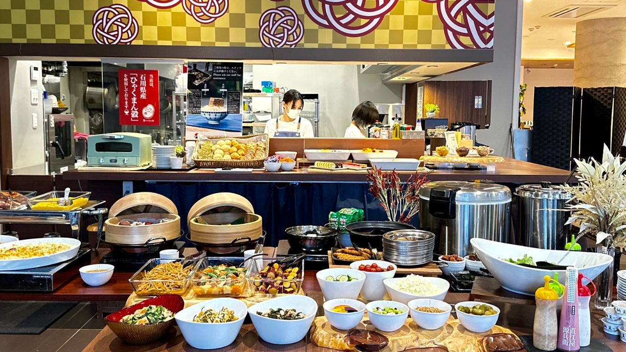 朝食ビュッフェ（イメージ）