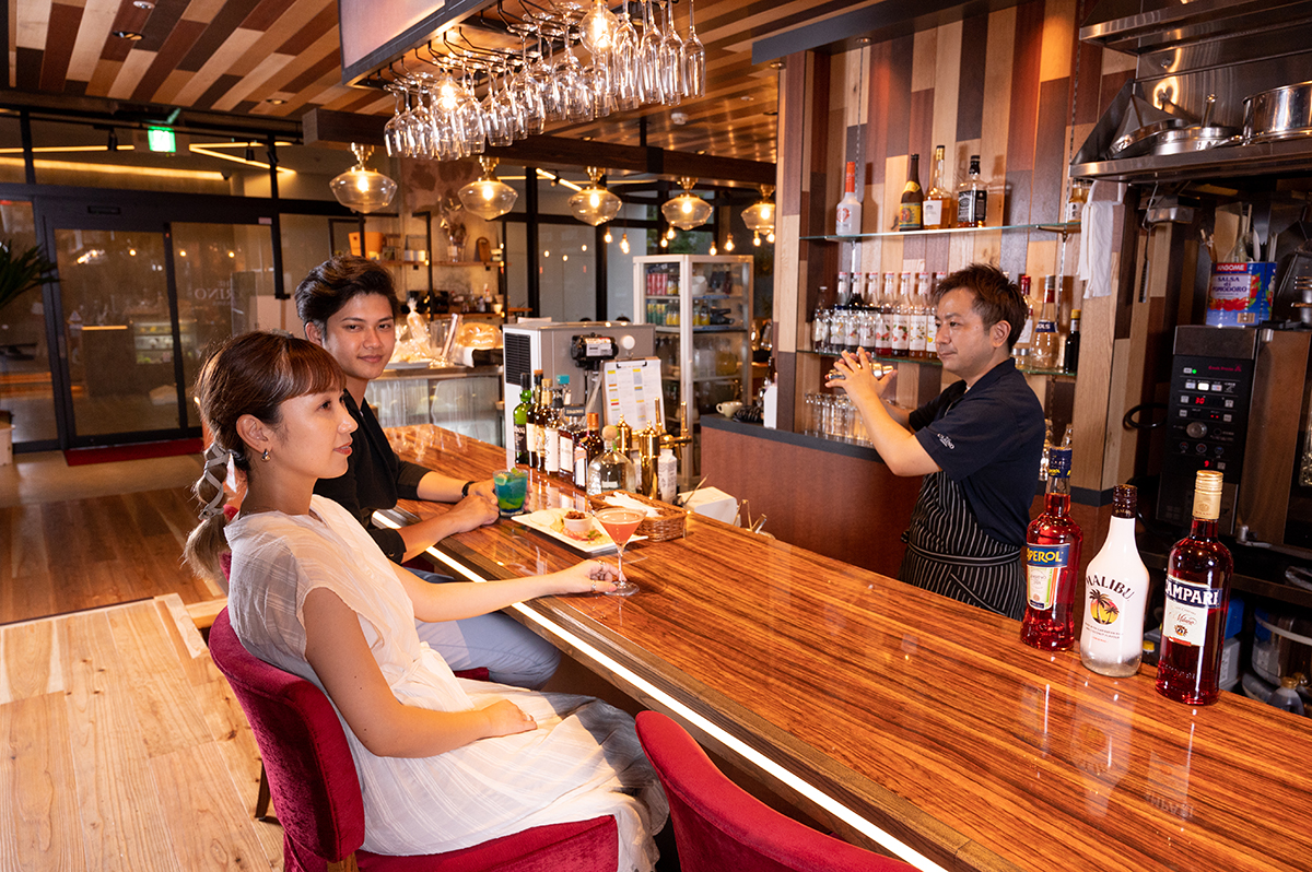 THE CARINO OKINAWA 店内